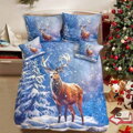 Obliečky/4 3 ks jeleň 3D