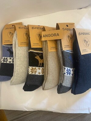 Ponožky  termo   ANGORA/P  40-43  3 páry