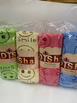 Osuška viacfarebná 1 ks smile-ové