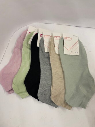 Ponožky mix farby krátke  38/41  10 párov