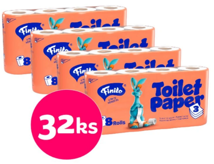 Toaletný papier Finito 32ks