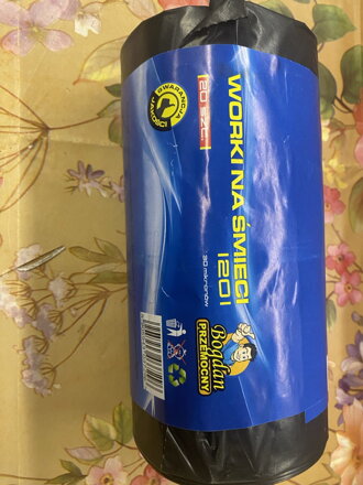 LDPE sáčky 120l /20 ks