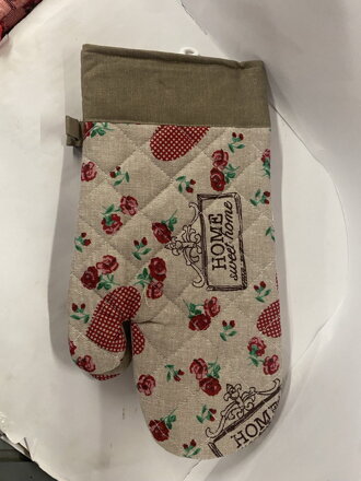 Kuchynská chňapka 2 ks béžová 