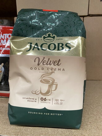 Káva zrnková Krönung velvet gold crema 1 kg