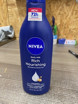 Nivea mlieko 400 ml tmavomodrá