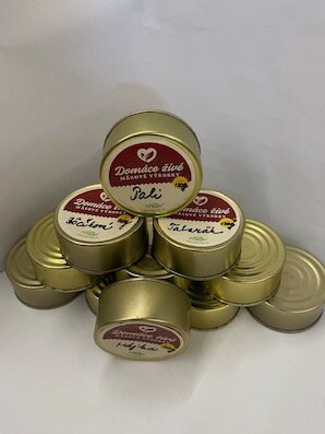 Paštéta syrový živý domáci 240g