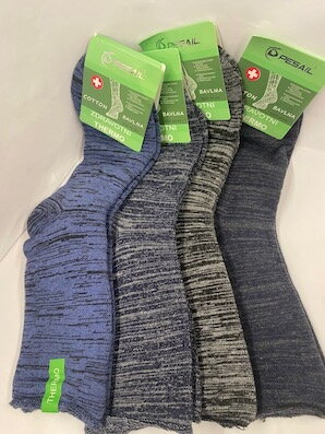 Ponožky  termo  mix  43-47  2 páry