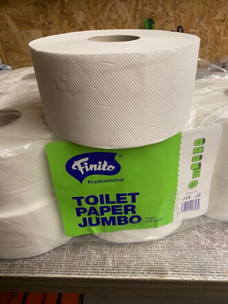 Toaletný papier Jumbo 2 vrstvový bez vône 1 ks