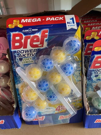 BREF Power Aktiv 3x50g žltá modrá