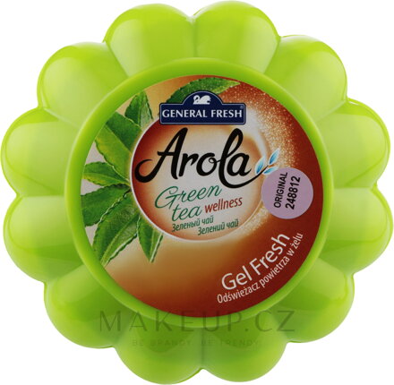 Arola zelený čaj gelový osviežovač 150g