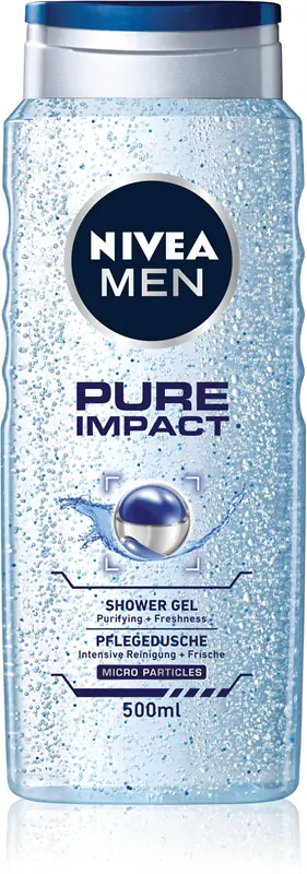 Nivea Sprchový gel 500 ml Pure impact