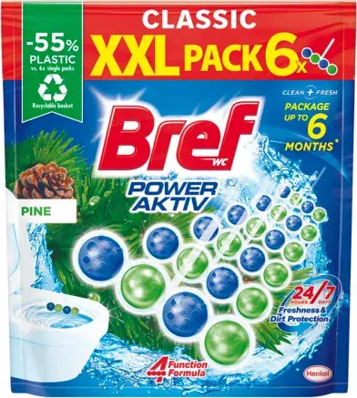 BREF Power Aktiv 6x50g ihličie