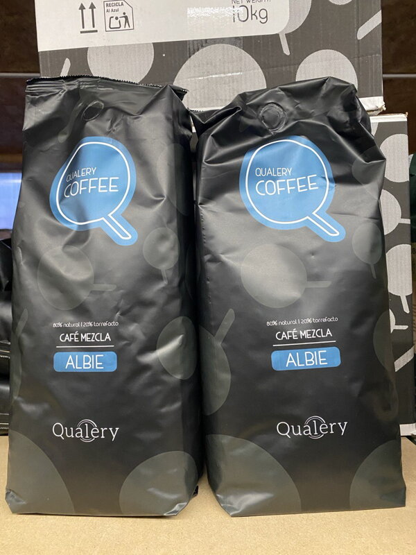 Káva zrnková Qualery Albie 1 kg 