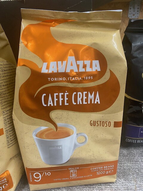 Káva zrnková Lavazza Cafe crema 1 kg Káva zrnková Lavazza Cafe crema 1 kg