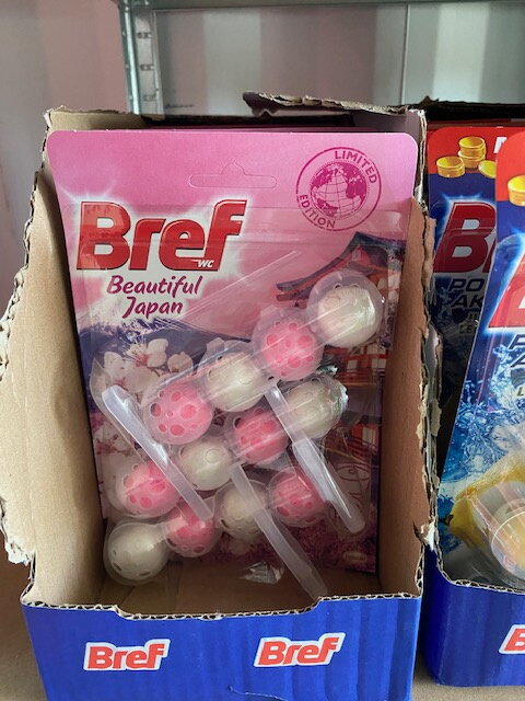 BREF Power Aktiv 3x50g pink japan