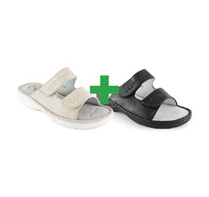 216-3/2  béžová+čierna 1+1