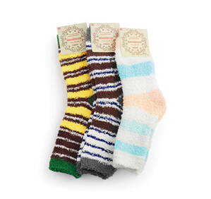 Ponožky viacfarebné 39-42 froté/8   3 párov
